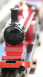 Detail of a hand-made Wynford locomotive